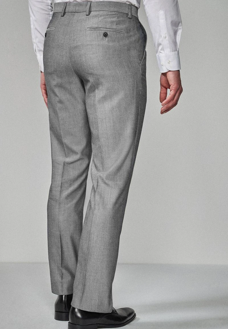 Next Herren REGULAR FIT - Anzughose - Grey 2 Next Herren REGULAR FIT - Anzughose - Grey – Bild 2