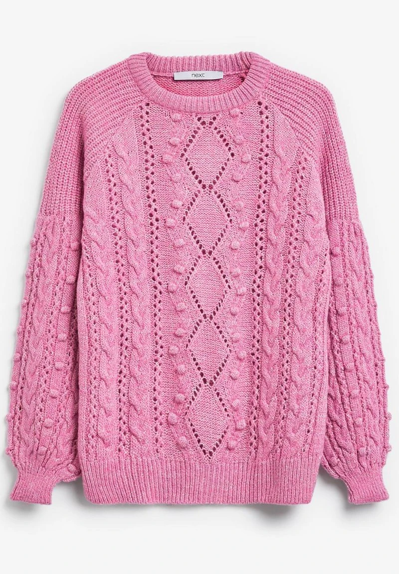Next Damen Strickpullover - Pink 4 Next Damen Strickpullover - Pink – Bild 4