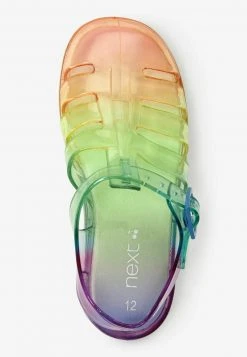 Next Kinder CUSHIONED FOOTBED JELLY - Riemensandalette - Rainbow/red -Next Verkäufe 2022 29a4112481f0425bbd06ef0aece70936