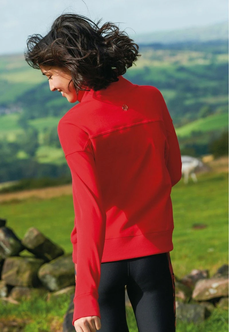 Next Damen FUNNEL NECK - Sweatshirt - Red 3 Next Damen FUNNEL NECK - Sweatshirt - Red – Bild 3