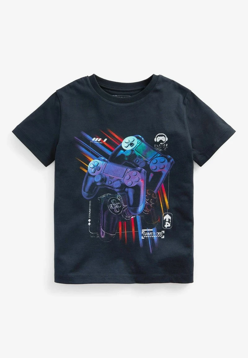 Next Kinder SHORT SLEEVE SPLAT 2 PACK - T-Shirt Print - Black 3 Next Kinder SHORT SLEEVE SPLAT 2 PACK - T-Shirt Print - Black – Bild 3