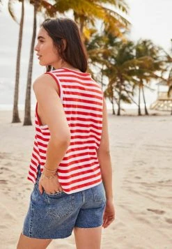 Next Damen Top - White. Red -Next Verkäufe 2022 2ac8c5430ea049e5ba3f4aebad8f5bbd