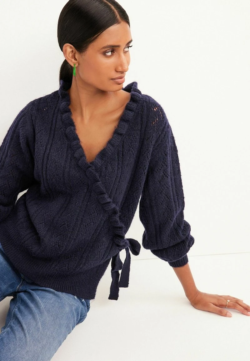 Next Damen Strickjacke - Navy Blue 3 Next Damen Strickjacke - Navy Blue – Bild 3