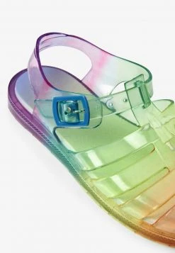 Next Kinder CUSHIONED FOOTBED JELLY - Riemensandalette - Rainbow/red -Next Verkäufe 2022 2add384dab5440d0a8130e902a95a4e7