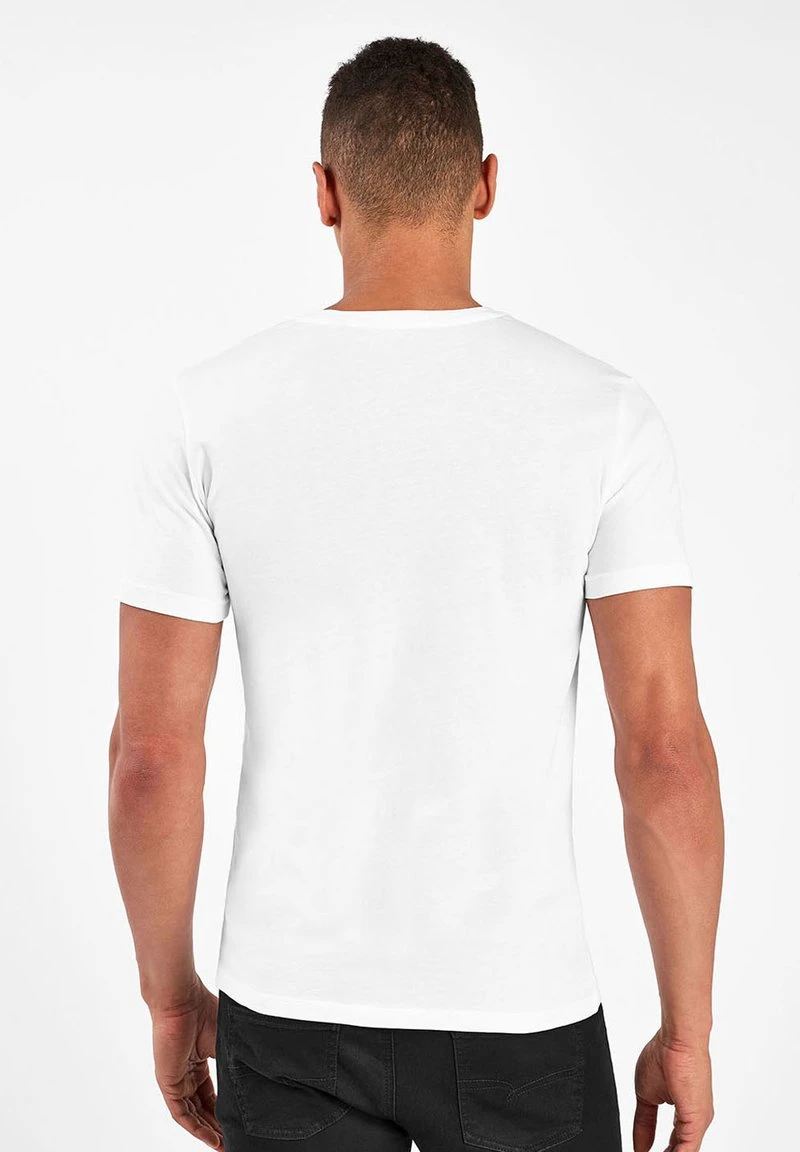 Next Herren V-NECK T-SHIRT-SLIM FIT - T-Shirt Basic - White 2 Next Herren V-NECK T-SHIRT-SLIM FIT - T-Shirt Basic - White – Bild 2