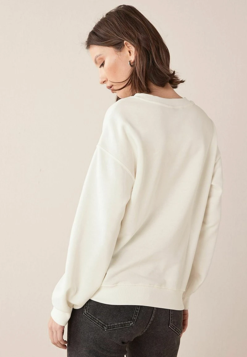 Next Damen GRAPHIC - Sweatshirt - Ecru White Heart 2 Next Damen GRAPHIC - Sweatshirt - Ecru White Heart – Bild 2