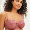 Next Damen UNWATTIERTE - Balconette BH - Pink White