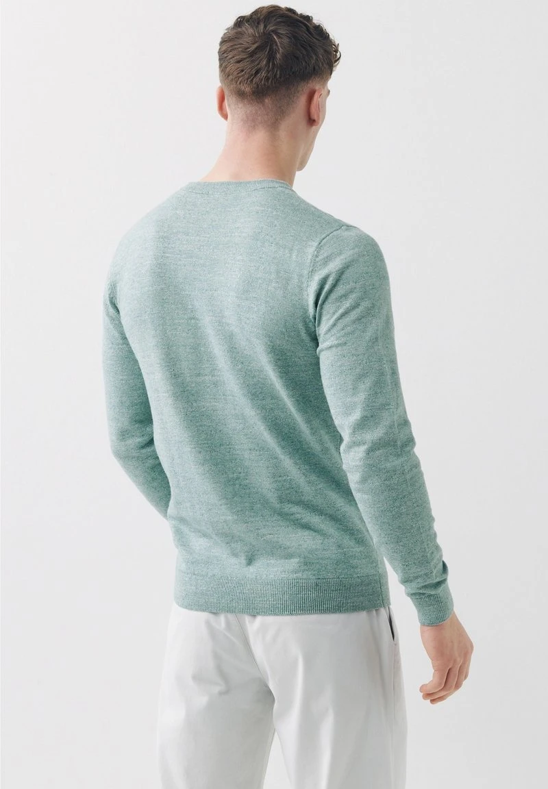 Next Herren CREW - Strickpullover - Green 3 Next Herren CREW - Strickpullover - Green – Bild 3
