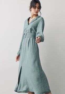 Next Damen LONG SLEEVE - Freizeitkleid - Grey