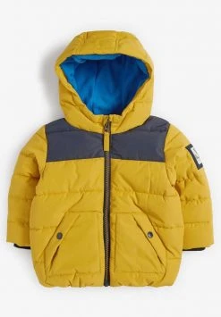 Next Kinder COLOUR BLOCK - Wintermantel - Yellow