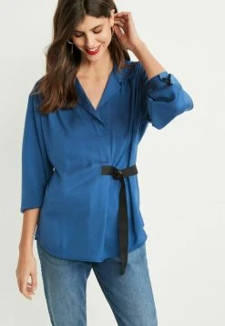 Next Damen Bluse - Blue