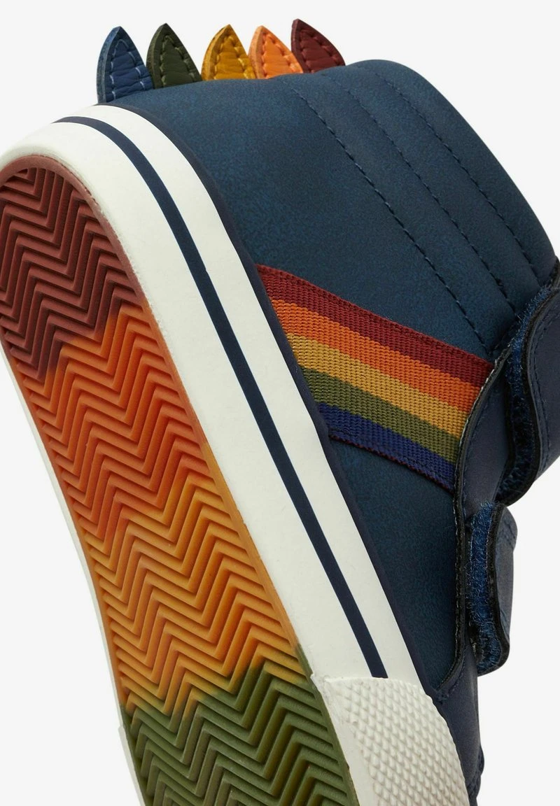 Next Kinder RAINBOW DINOSAUR SPIKE - Sneaker High - Mottled Dark Blue 4 Next Kinder RAINBOW DINOSAUR SPIKE - Sneaker High - Mottled Dark Blue – Bild 4