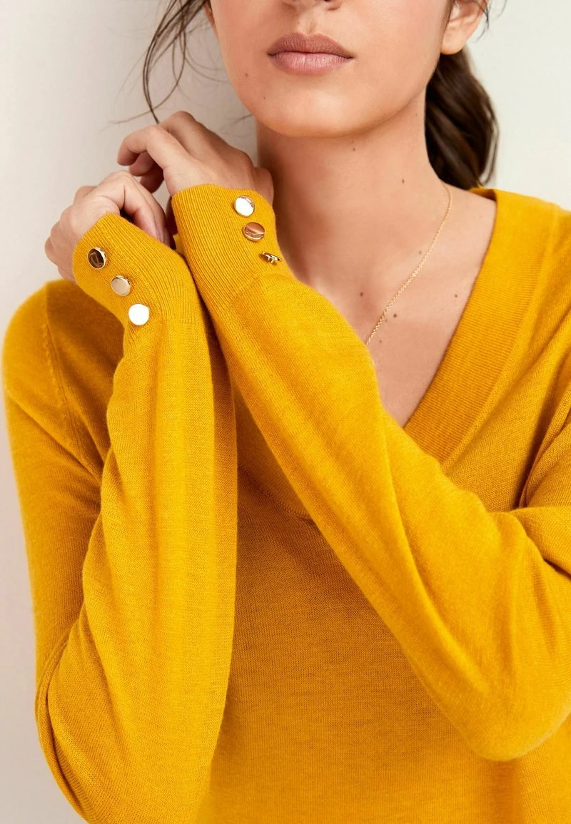 Next Damen Strickpullover - Ochre 4 Next Damen Strickpullover - Ochre – Bild 4