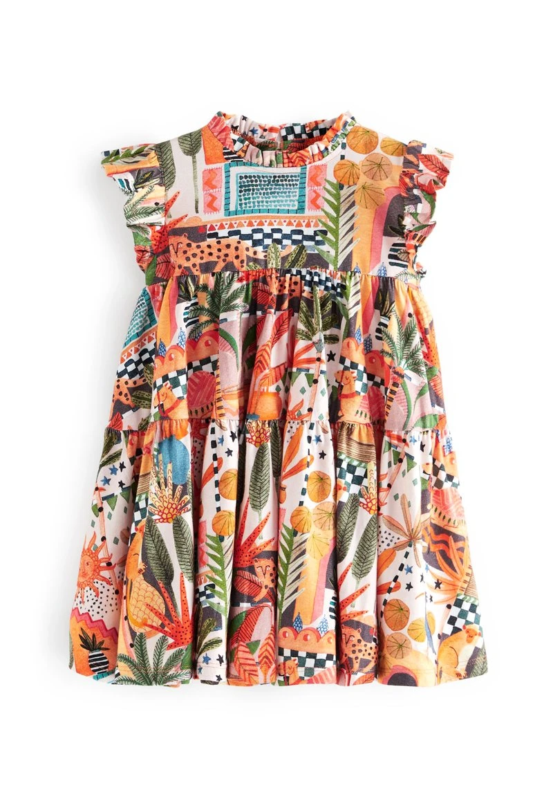 Next Freizeitkleid - Orange Summer | Kinder 5 Next Freizeitkleid - Orange Summer | Kinder – Bild 5