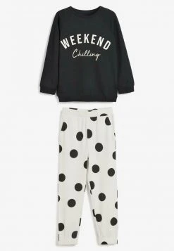 Next Kinder Nachtwäsche Set - Black, White