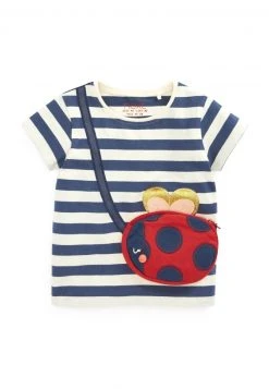 Next Kinder BAG - T-Shirt Print - Mottled Blue