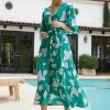 Next Damen Maxikleid - Green
