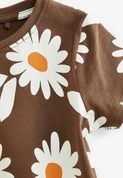 Next Kinder REGULAR (3-16YRS) - T-Shirt Print - Chocolate Brown Daisy -Next Verkäufe 2022 2dc4c87c1ff646a0a9555c36e8b6e706