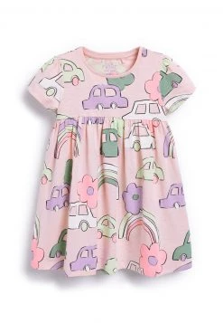Next Kinder Jerseykleid - Pink Car Print -Next Verkäufe 2022 2dc6f896dbee412f827e3a02d97fa94e