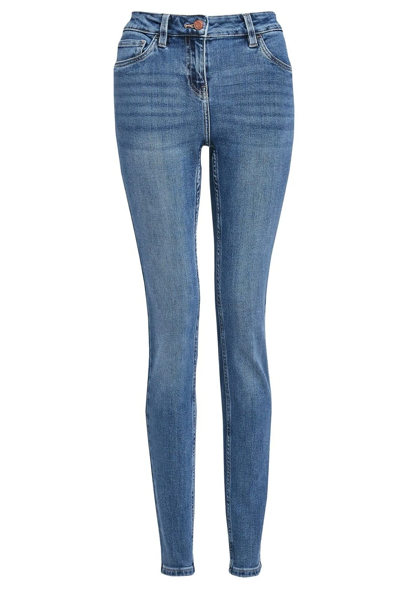 Next Damen Jeans Skinny Fit - Dark-blue Denim 4 Next Damen Jeans Skinny Fit - Dark-blue Denim – Bild 4