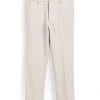 Next Kinder STRETCH - Anzughose - Ecru Marl
