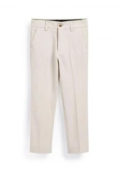 Next Kinder STRETCH - Anzughose - Ecru Marl