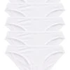 Next Damen 5 PACK - Slip - White