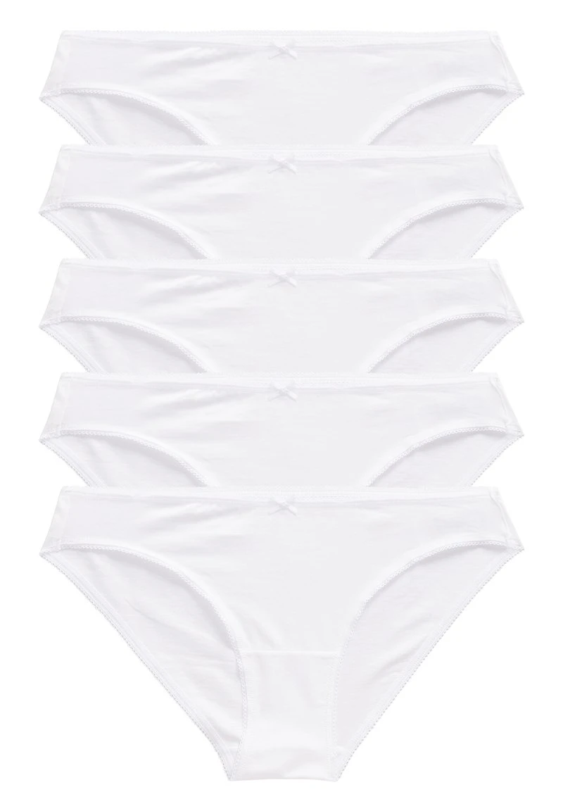 Next Damen 5 PACK - Slip - White 1 Next Damen 5 PACK - Slip - White