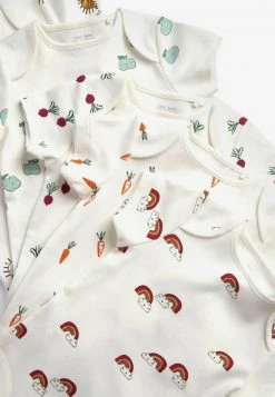 Next Unisex 5 PACK SHORT SLEEVE - Body - White -Next Verkäufe 2022 2e166dc3908845f18f82b855304b71ba