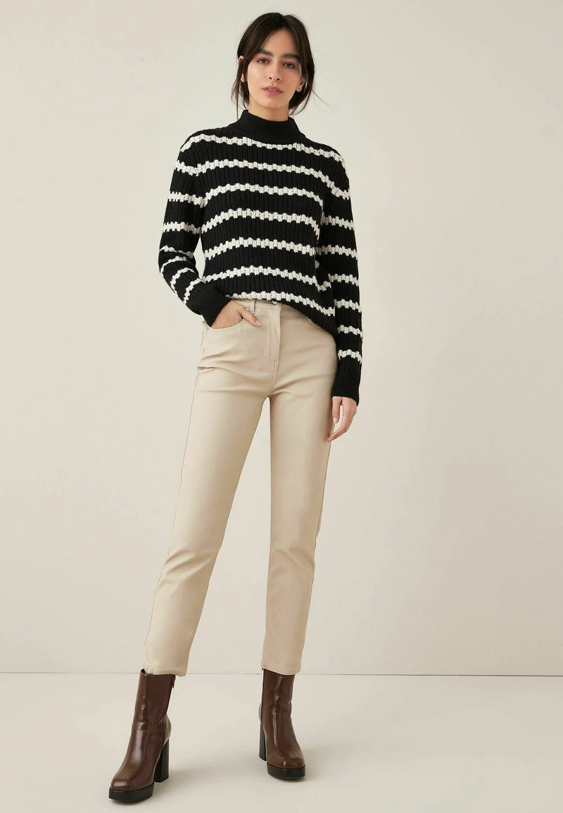 Next Damen Strickpullover - Monochrome 1 Next Damen Strickpullover - Monochrome