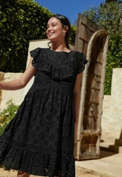 Next Damen BRODERIE MIDI - Strandaccessoire - Black -Next Verkäufe 2022 2e3c3118b8904303aa41ccc1be748ecd