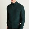 Next Herren TEXTURED - Strickpullover - Green