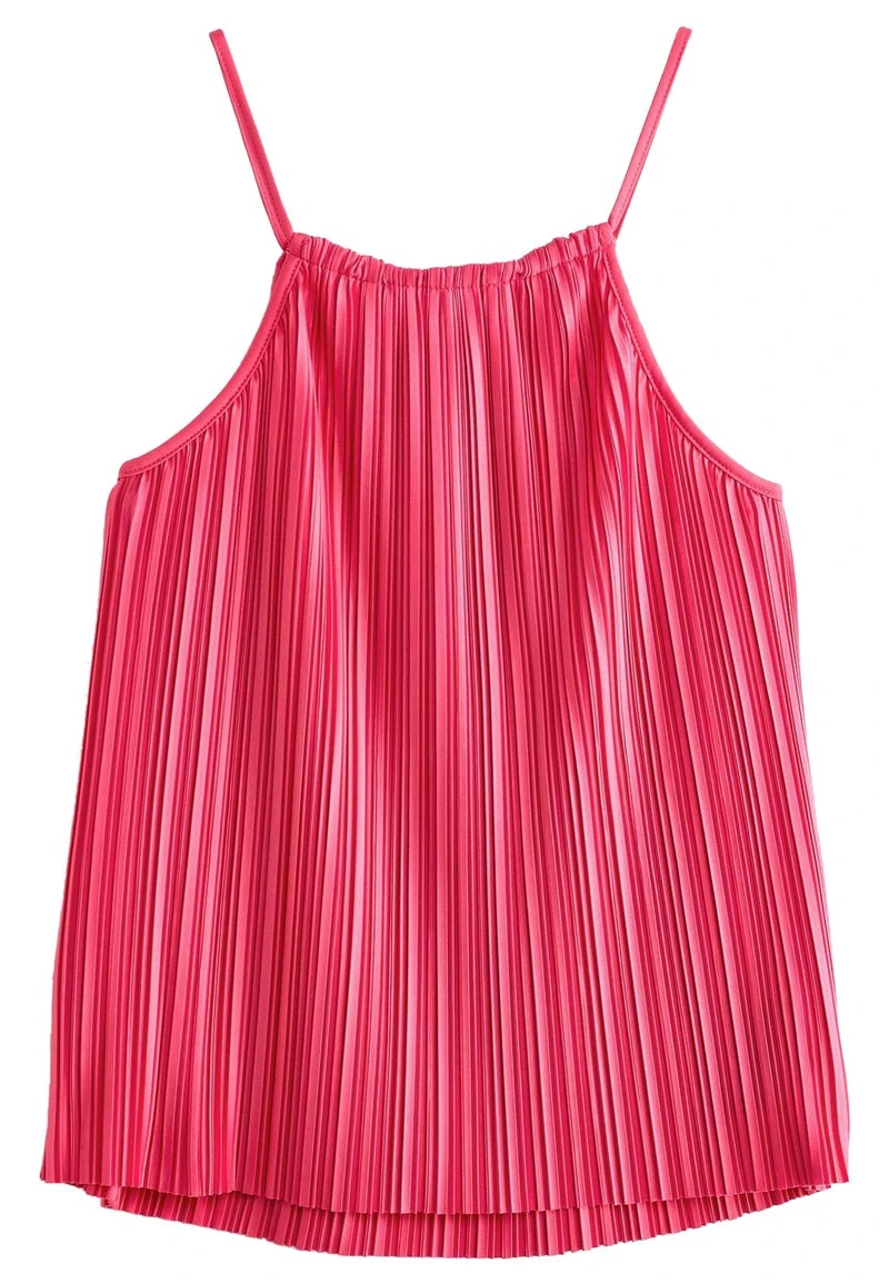 Next Damen PLISS PLEATED STRAPPY - Top - Pink 4 Next Damen PLISS PLEATED STRAPPY - Top - Pink – Bild 4