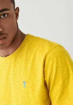 Next Herren STAG - T-Shirt Basic - Yellow Marl -Next Verkäufe 2022 2facbd5a3d714bbc8423cdb13512fe4b