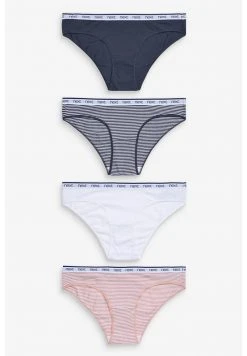 Next Damen COTTON RICH LOGO KNICKERS 4 PACK-BIKINI - Slip - Pink -Next Verkäufe 2022 2fb740a2062c4658846eff18ed836340