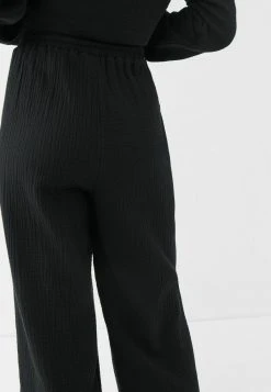 Next Damen TEXTURED - Nachtwäsche Hose - Black -Next Verkäufe 2022 2fb7cf9eee76432885fc9a79a60aaade