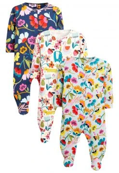 Next Kinder 3 PACK - Strampler - Mottled Blue