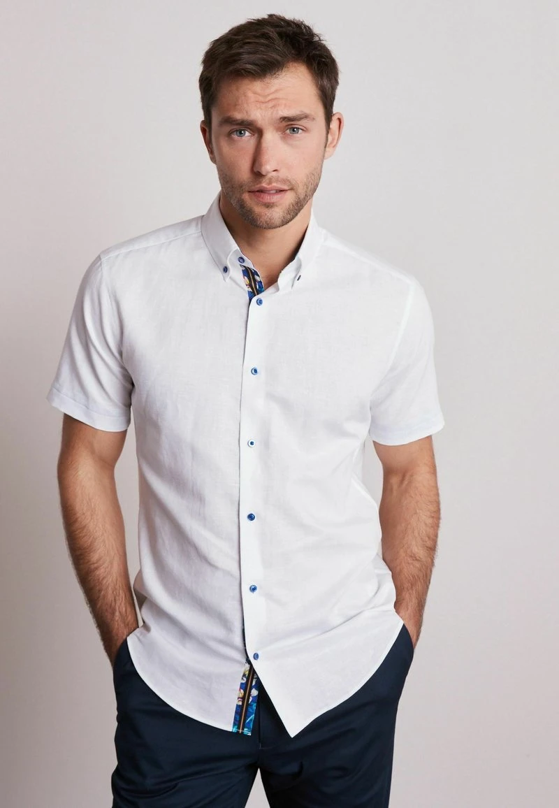 Next Herren TRIMMED - Hemd - White 1 Next Herren TRIMMED - Hemd - White