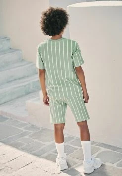 Next Kinder SET - Shorts - Mint Green Stripe -Next Verkäufe 2022 300730e141564a529cc03d932106e047