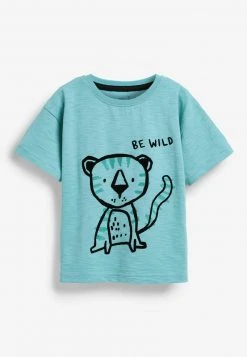 Next Kinder 3 PACK - Nachtwäsche Set - Red Blue Yellow Animals -Next Verkäufe 2022 3037d7f512d54fc5bfcbbf5010443aa5