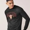Next Herren LICENSE CREW - Sweatshirt - Black