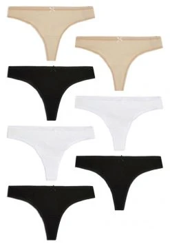 Next Damen COTTON KNICKERS SEVEN PACK-THONG - String - White -Next Verkäufe 2022 30873a1be9844997b438247b84b76272