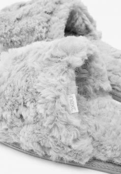 Next Hausschuh - Grey | Damen -Next Verkäufe 2022 30ce75e355a847bda86eb46e17c136ee