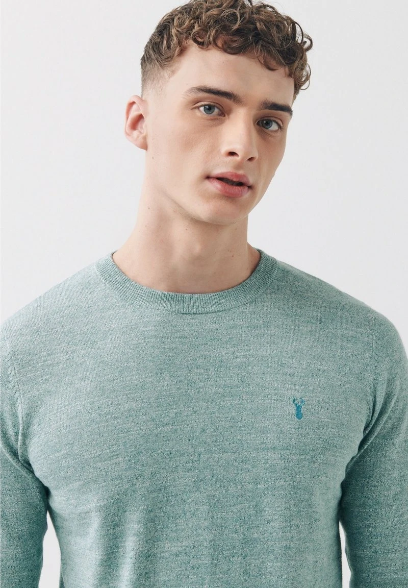 Next Herren CREW - Strickpullover - Green 4 Next Herren CREW - Strickpullover - Green – Bild 4