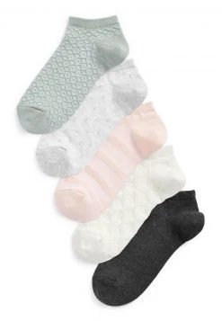Next Damen TEXTURED 5 PACK - Socken - Mint