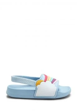 Next Kinder Sparkle Rainbow - Hausschuh - Blue