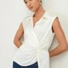 Next Damen LONG SLEEVED - Bluse - Off White