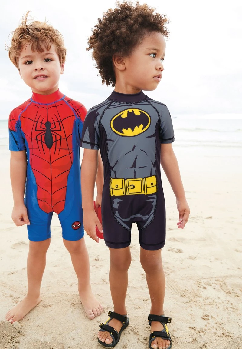 Next Kinder BATMAN SUNSAFE - Badeanzug - Black 1 Next Kinder BATMAN SUNSAFE - Badeanzug - Black