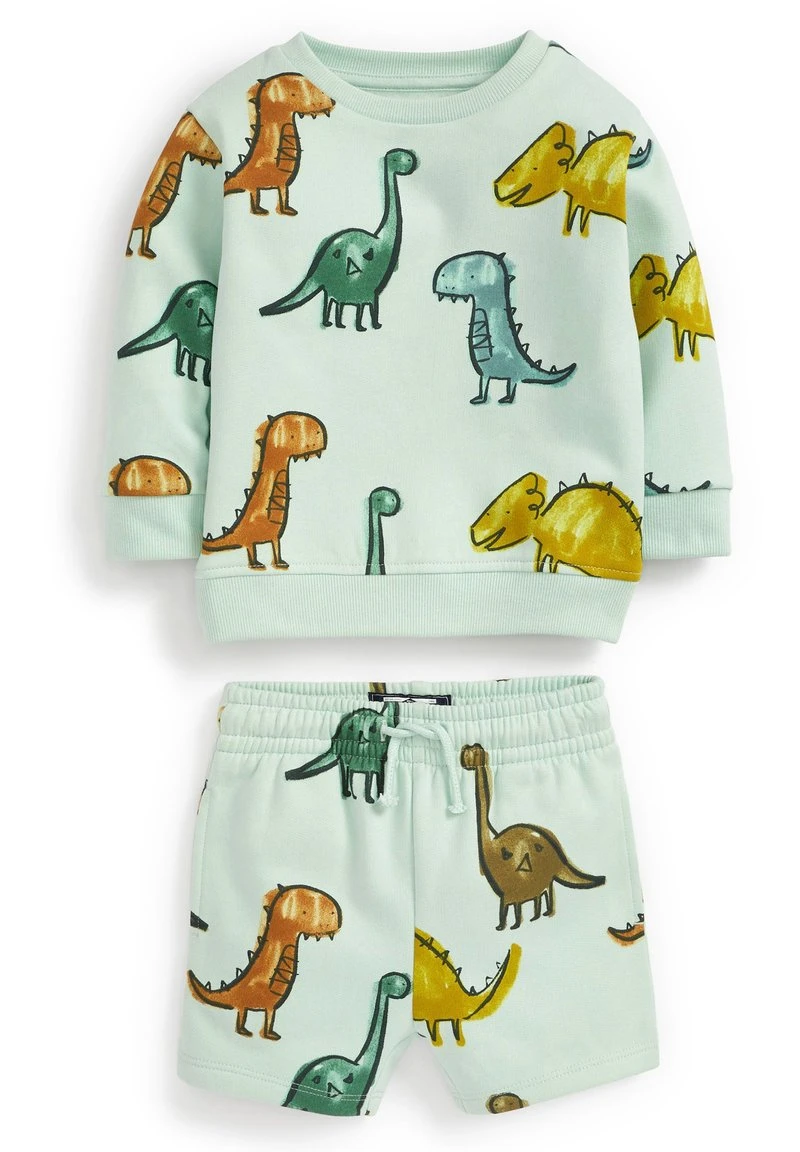 Next Kinder ALL OVER PRINT - Sweatshirt - Mint 1 Next Kinder ALL OVER PRINT - Sweatshirt - Mint