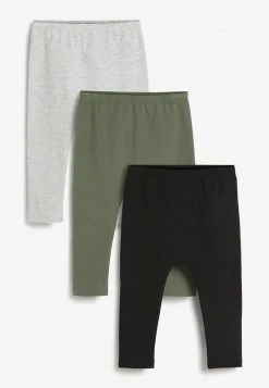 Next Kinder 3 PACK - Leggings - Hosen - Khaki